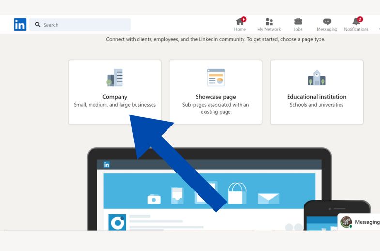 Create a Company Page on LinkedIn
