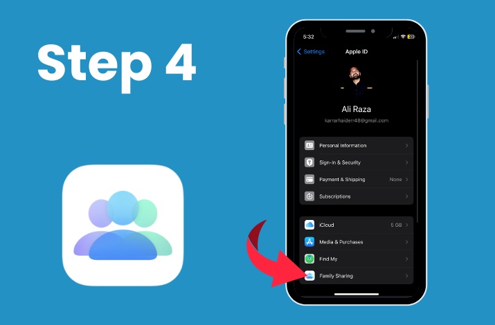 Select Family Sharing