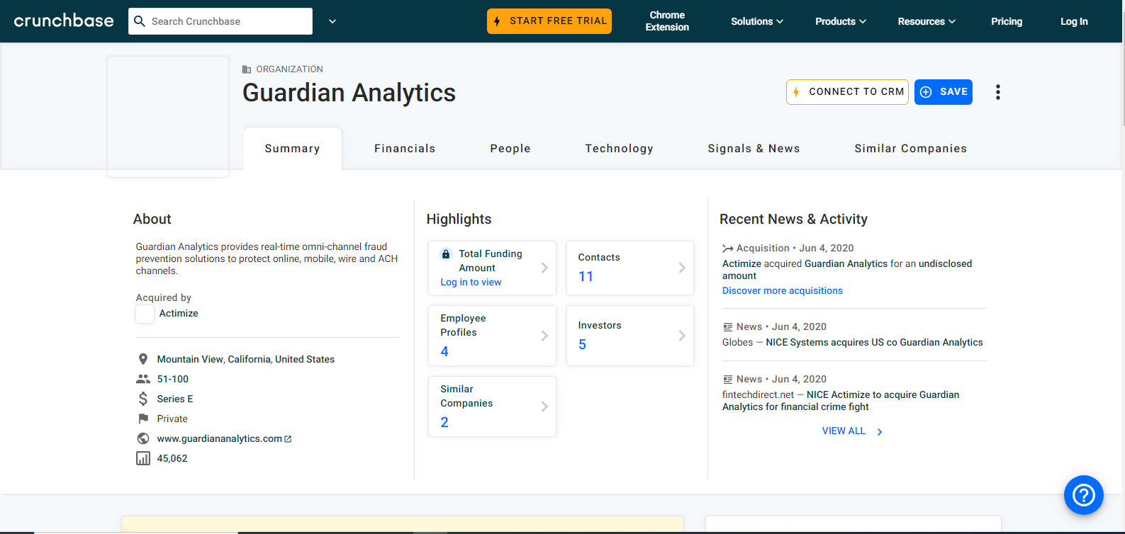 Guardian Analytics
