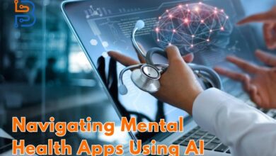 Navigating Mental Health Apps Using AI