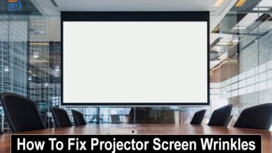 How To Fix Projector Screen Wrinkles