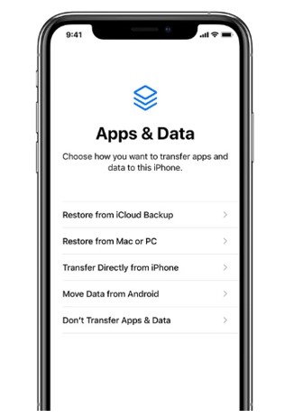 iOS Setup -collection the data