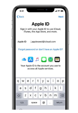 iOS Setup ID