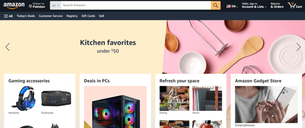 Access Amazon