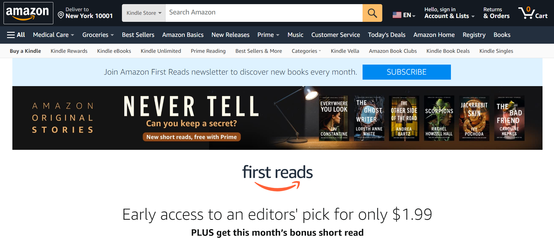 Amazon First Reads - Everything You Should Know