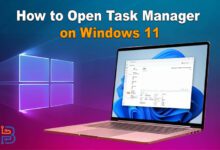 How to Open Task Manager on Windows 11