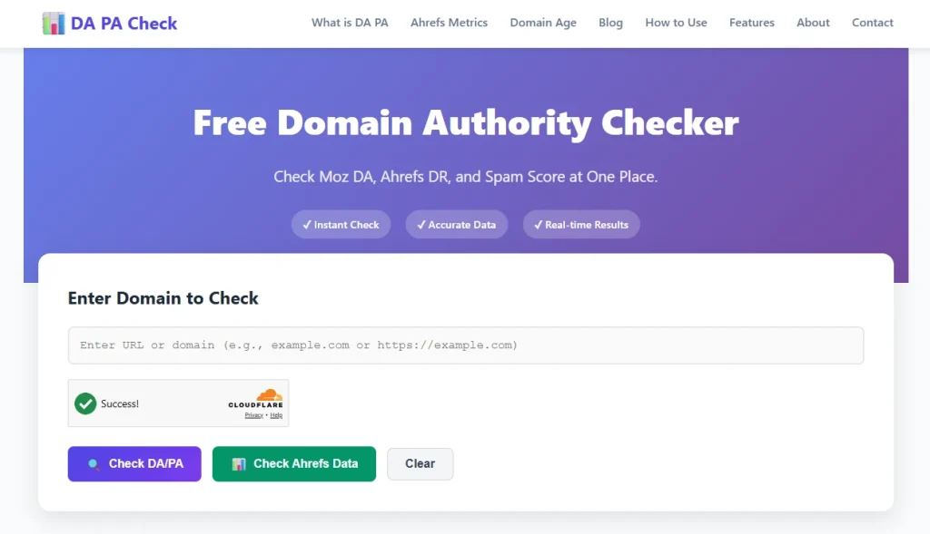 WebTech Solutions Launches DAPA Checker for Domain Authority Analysis