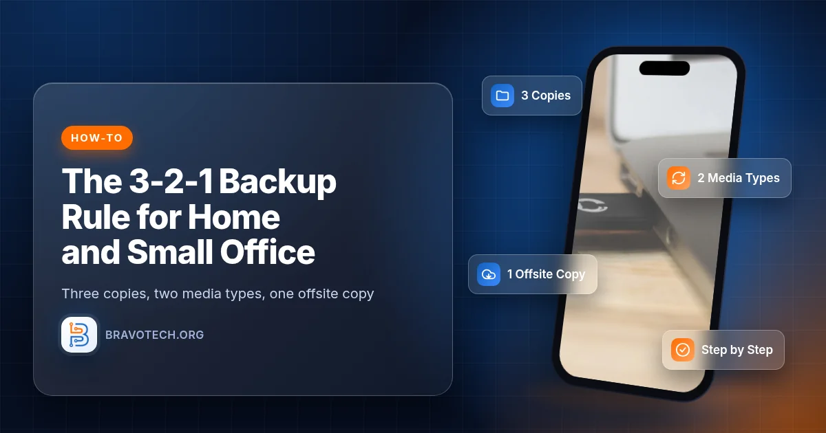 3-2-1 backup rule featured image