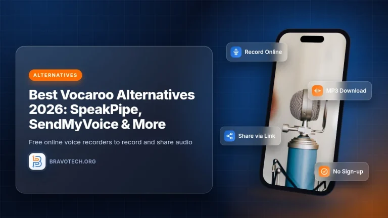 Best Vocaroo alternatives