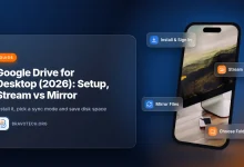 Google Drive for desktop: stream vs mirror