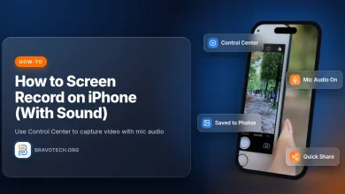 How to screen record on iPhone with sound