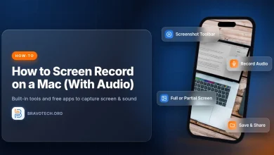 How to screen record on Mac with audio