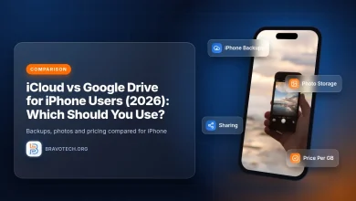 iCloud vs Google Drive