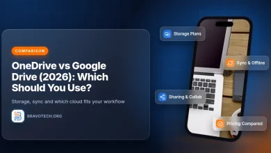 OneDrive vs Google Drive featured image